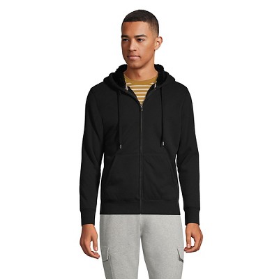 Lands' End Men's Serious Sweats Full Zip High Pile Fleece Hoodie