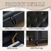 Sapphtopaz 55" Storage Bench Upholstered Vanity Stool with Button Tufted and Nailhead Storage Ottoman for Living Room, Bedroom, Entryway - 2 of 4