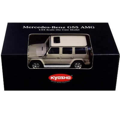 Mercedes Benz G55 AMG Gray 1/64 Diecast Model Car by Kyosho