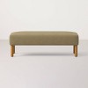 Cushioned Bench - Hearth & Hand™ with Magnolia - 2 of 4