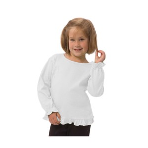 MONAG Toddler Long Sleeve Ruffle Tee - 1 of 4