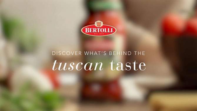 Bertolli Organic Traditional Tomato &#38; Basil Pasta Sauce - 24oz, 2 of 9, play video