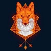 Men's Design By Humans Firefox Stare By sayahelmi Tank Top - 2 of 3