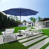 Yescom 13Ft Heavy Duty Outdoor Patio Umbrella with Base - 2 of 4