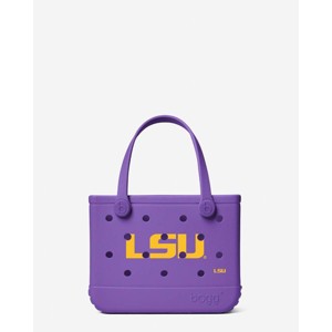NCAA LSU Tigers Bitty Bogg Tote Bag: Vinyl Shoulder Handbag with Team Logo - 1 of 4