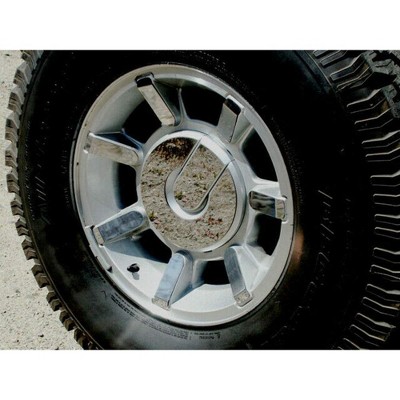 QAA is Compatible with 2003-2009 Hummer H2 36 Piece Stainless Wheel Skin, Trim Accents for The Wheel Rims HV43019