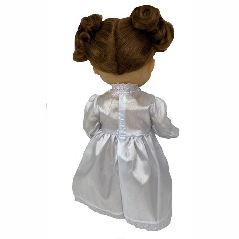 Doll Clothes Superstore Communion Christening Wedding Dress Fits Some Baby Alive And Little Baby Dolls, 4 of 5