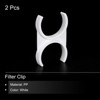 Unique Bargains Unique PP Corrosion Resistant Sturdy Durable Water Filter Clip 2 Pcs - 3 of 4