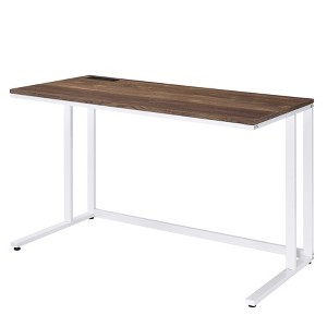 NicBex 47 Inch Computer Home Office Desk with USB Port  and Plug for Study Room,Bedroom and Office - 1 of 4