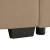 CAVINAS Luxury Velvet Storage Ottoman Bench with Cloud-Inspired Design,Modern Footstool with Hidden Storage,Storage Bench for Bedroom,Entryway - 4 of 4