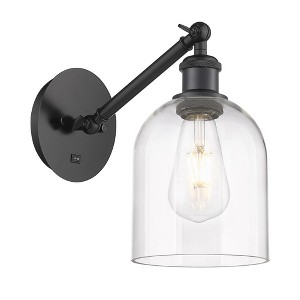 Bella - 1 Light Arm Adjusts Up and Down Wall Sconce In Industrial Style-9.5 Inches Tall and 5.5 Inches Wide - 1 of 1