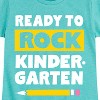 Girls' - Instant Message - Ready to Rock Kindergarten Fitted Short Sleeve Graphic T-Shirt - 2 of 4