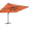 Sonkuki 11.5×9FT Offset Outdoor Patio Aluminum Cantilever Umbrella with Infinite Canopy Angle Adjustment - 2 of 4