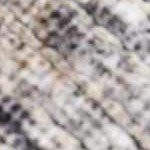 black, charcoal, cream, medium brown, tan, green, pale pink, off white, gray
