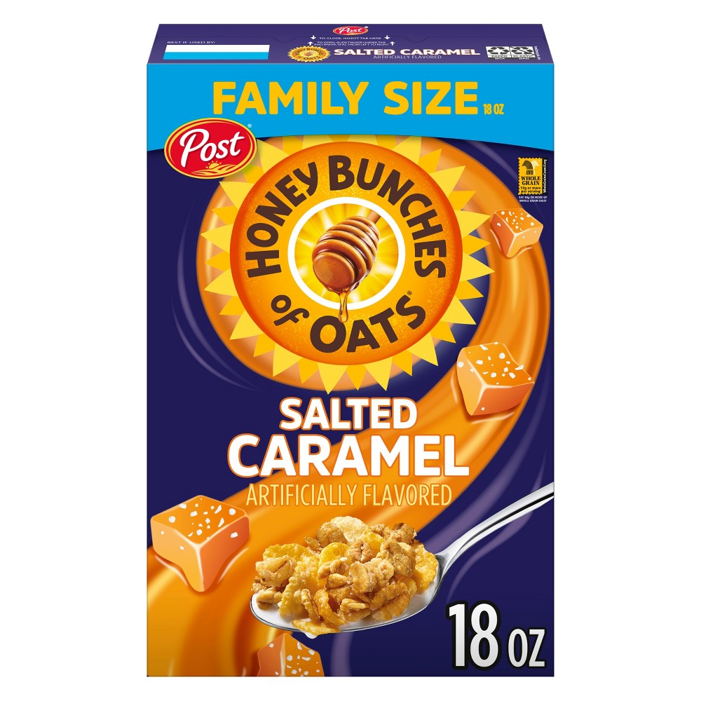 Honey Bunches of Oats Salted Caramel Cereal - 18oz