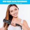 Hair Straightener, 2.16" Extra-Large Floating Titanium Flat Iron - 2 of 4
