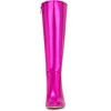 BLISSFUL STEP Women's Halloween Pointed Toe Side Zipper Stiletto Heel Knee High Boots - 2 of 4