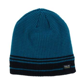Polar Extreme Kids' One Size Ribbed Knit Striped Winter Hat