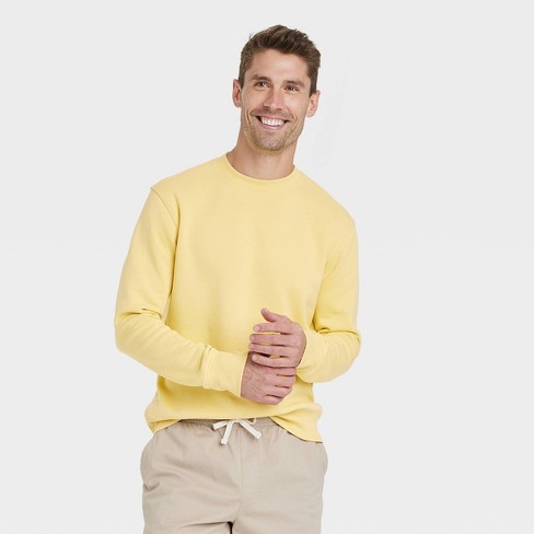 Men's Regular Fit Crewneck Pullover Sweatshirt - Goodfellow & Co