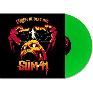 Sum 41 - Order in Decline - Neon Green (Explicit Lyrics Colored Vinyl Green) - 1 of 1