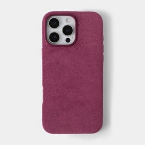 iPhone 16 Pro Max Faux Suede Phone Case - heyday™ Rowan Berry : Target
