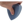 Unique Bargains Door Stop Heart-Shaped Door Stopper PU Rubber Bluish 3.78"x3.03"x1.1" 1 Pc - 4 of 4