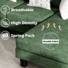 LACOO U-Shape Chenille Sectional Sofa with Chaise - 3 of 4