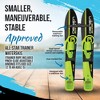 OBrien 46 Inch Children All Star Trainer Kids Combo Waterskis w/ Trainer Rope - 2 of 4