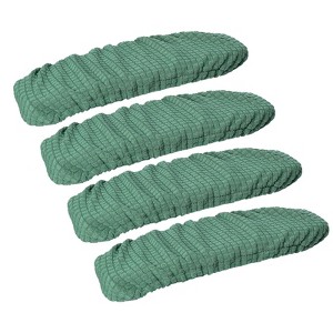 Unique Bargains Polyester High Elasticity Wrinkle Resistance Pilling Resistance Office Chair Arm Cover - 1 of 4