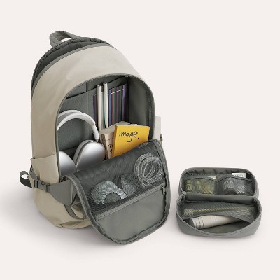 Рюкзаки Bagsmart 25L Soar 180 degree Open Clamshell Travel Backpack - Orange — фото 7