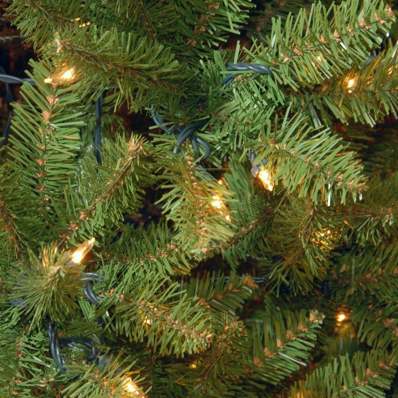 National Tree Company Pre-Lit LED Slim Kingswood Fir Artificial Christmas Tree Dual Color Lights, 3 of 4