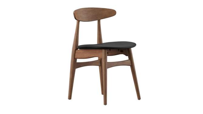 Set of 2 Cortland Danish Modern Walnut Dining Chair - Inspire Q, 2 of 10, play video