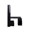 PAGED L Shaped Computer Desk Modern Office Desk with Bookshelf, Storage Drawers and Cabinets for Office, Black - 4 of 4