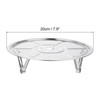 Unique Bargains Stainless Steel Heat Resistant Rust Resistant Steamer Rack with Stand - 2 of 4