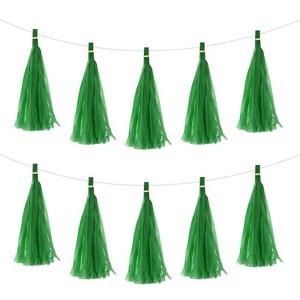 Unique Bargains Party Paper Tassel Garland Banner DIY Kits 25 Pcs - 1 of 4