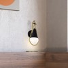 Nuvo Lighting Admiral 1 - Light Sconce in  Matte Black/Natural Brass - 2 of 4
