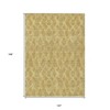 Gold Taupe And Beige Geometric Washable Indoor Outdoor Area Rug - 3 of 4
