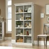 75" Barrister Lane Tall Bookcase White Plank - Sauder: Mid-Century, Wood Composite, Label Tags, Crown Moulded Top - 2 of 4