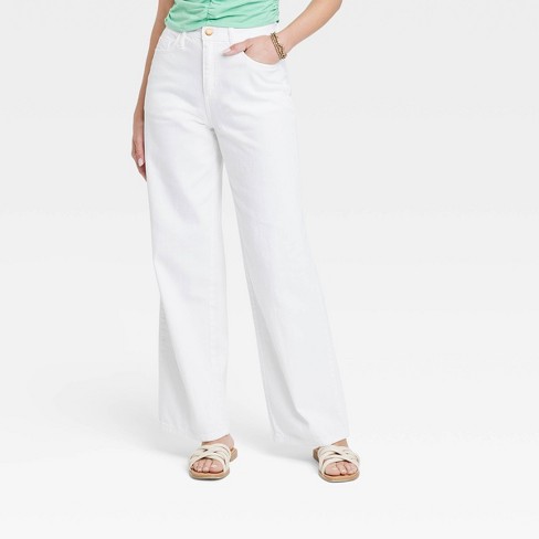 Women's High-Rise Wide Leg Jeans - Universal Thread™ - image 1 of 3