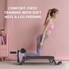 Nordic Curl Machine,Adjustable Hamstring Curl Bench with Wheels Nordic Bench for Home Gym - 3 of 4