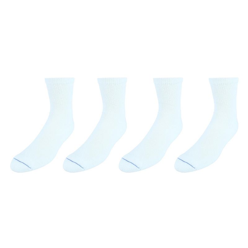 Dr Scholls Men's Big and Tall Circulatory Quarter Socks (4 Pair Pack), 2 of 3