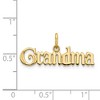 Black Bow Jewelry 14k Yellow Gold Grandma Charm or Pendant, 26mm - 3 of 4