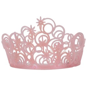 NBCUniversal Wicked Glinda Upland Light Up Crown Costume Headwear One Size Child - 1 of 4