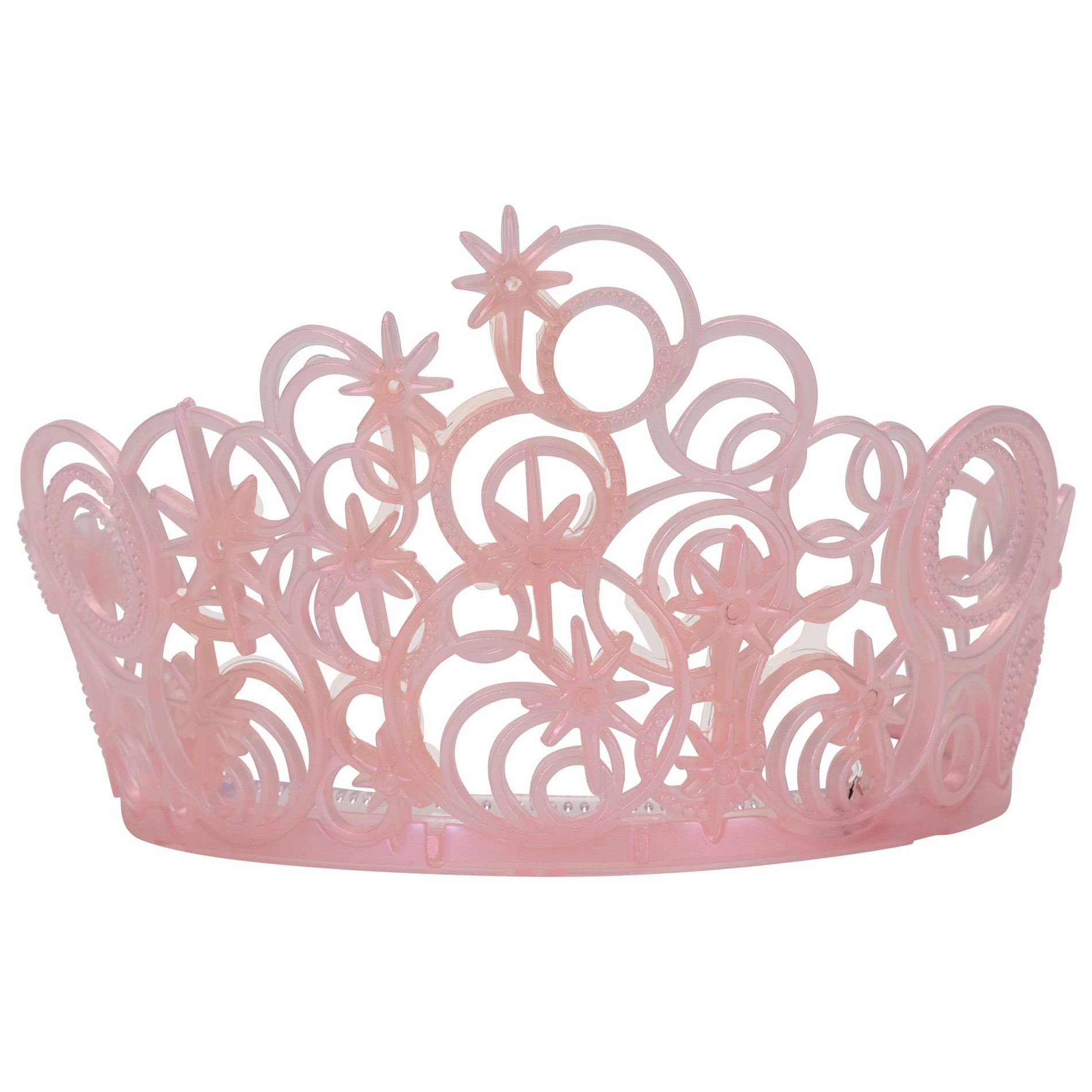 NBCUniversal Wicked Glinda Upland Light Up Crown Costume Headwear One Size Child