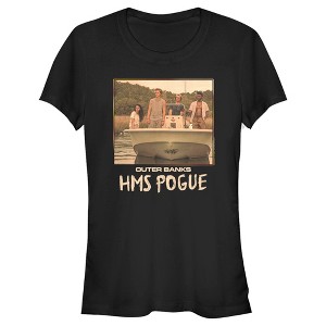 Juniors Womens Outer Banks HMS Pogue T-Shirt - 1 of 4