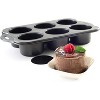 Norpro Nonstick 6 Cup Small Mini Cheesecake Muffin Cupcake Tart Quiche Pan New - 4 of 4