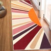 Area Rug, Machine Washable Colorful Area, Non Slip Rug for Living Room, Indoor Non-Slip Carpet, Modern Minimalist Front Door Mat, Sun Accent Rug - 4 of 4