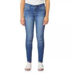 Women's Mid-Rise InstaSoft Ultra Fit Skinny Jeans - WallFlower - Florence Size 17
