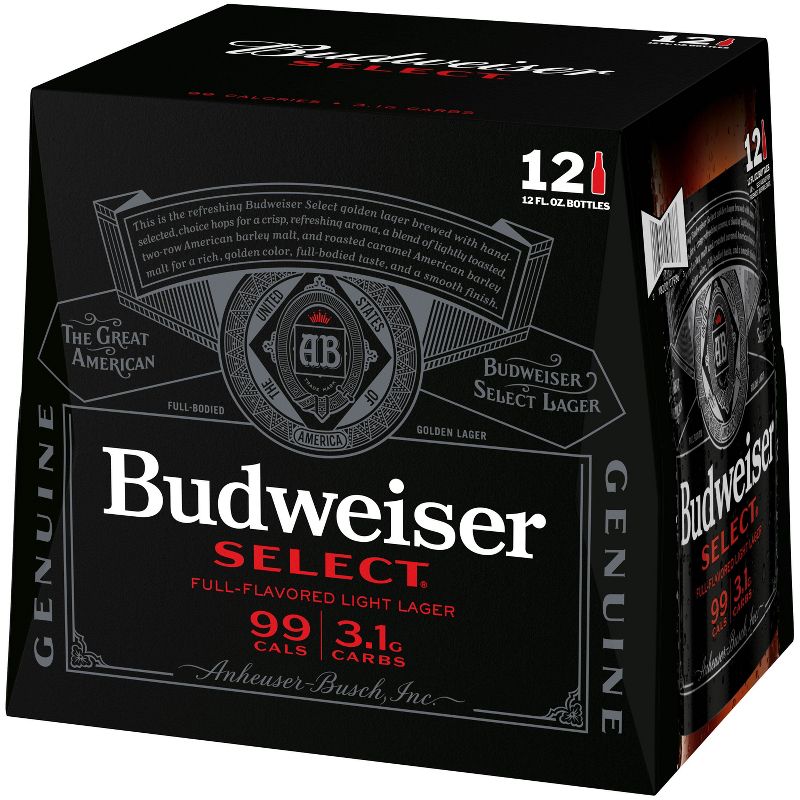 Budweiser Select Beer - 12pk/12 fl oz Bottles, 3 of 12