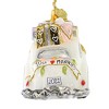 Huras 3.25" Limo Of Love  Dated 2022 Ornament Wedding Bride Groom  -  Tree Ornaments - image 3 of 3